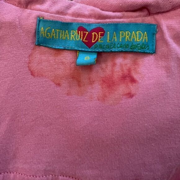 Agatha Ruiz De La Prada Floral Heart Print Jacket - Picture 6 of 7